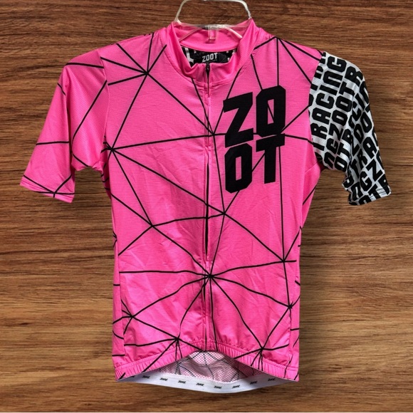Zoot Tops - NWT Zoot LTD Cycle Aero short sleeve jersey SZ M Neon Pink/Black
